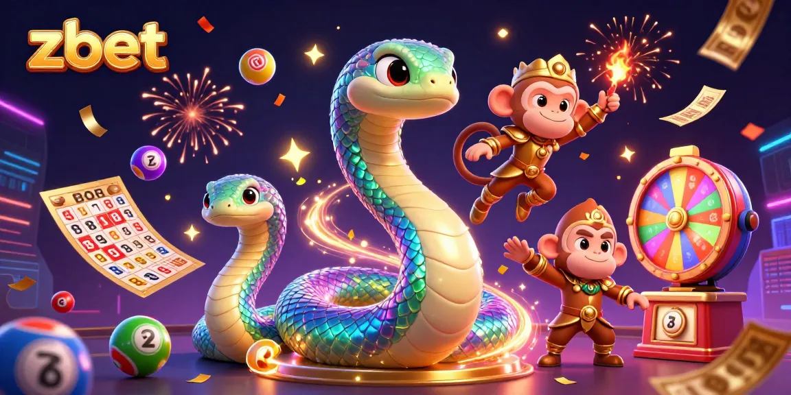 Experience exciting moments at zbet with vibrant lottery elements and enchanting characters!