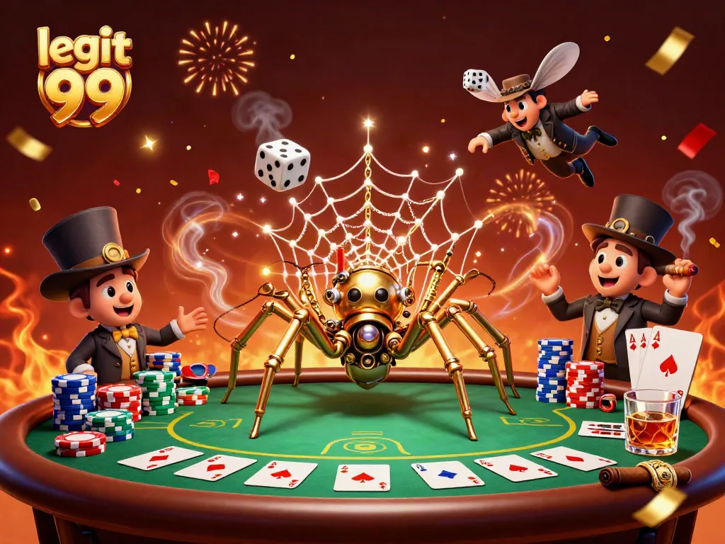 Catch the excitement of legit 99 with steampunk elements and dynamic poker gameplay.