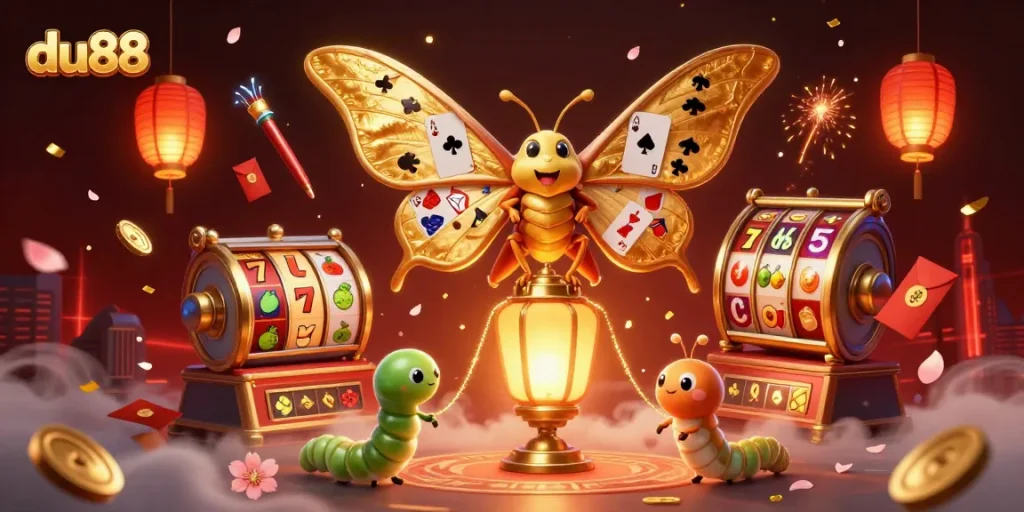 Engage with du88's thrilling slot gameplay featuring vibrant graphics and captivating characters.